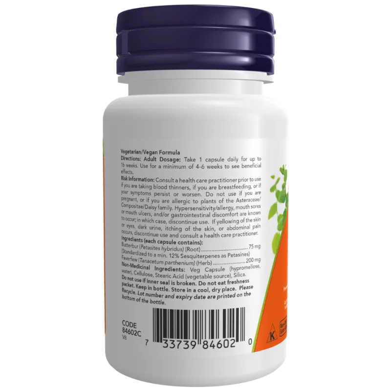 NOW Foods 나우 푸드 머위 추출물 75mg, 식물성 캡슐 60정 | 매일 업데이트되는 특가 상품 | VITASHOP