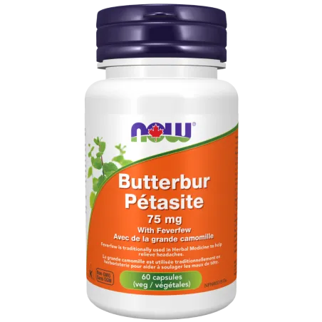 Extrait de pétasite 75 mg, 60 gélules végétales | Safest & Easiest Shopping Vitamins Online | VITASHOP