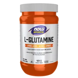 NOW Foods L-Glutamine Pure Powder, 454 g | Unbeatable Prices, Daily Deals | VITASHOP