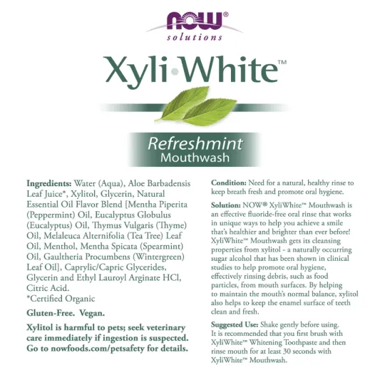 Xyliwhite Refreshmint Rince-bouche, 473 mL | Safest & Easiest Shopping Vitamins Online | VITASHOP