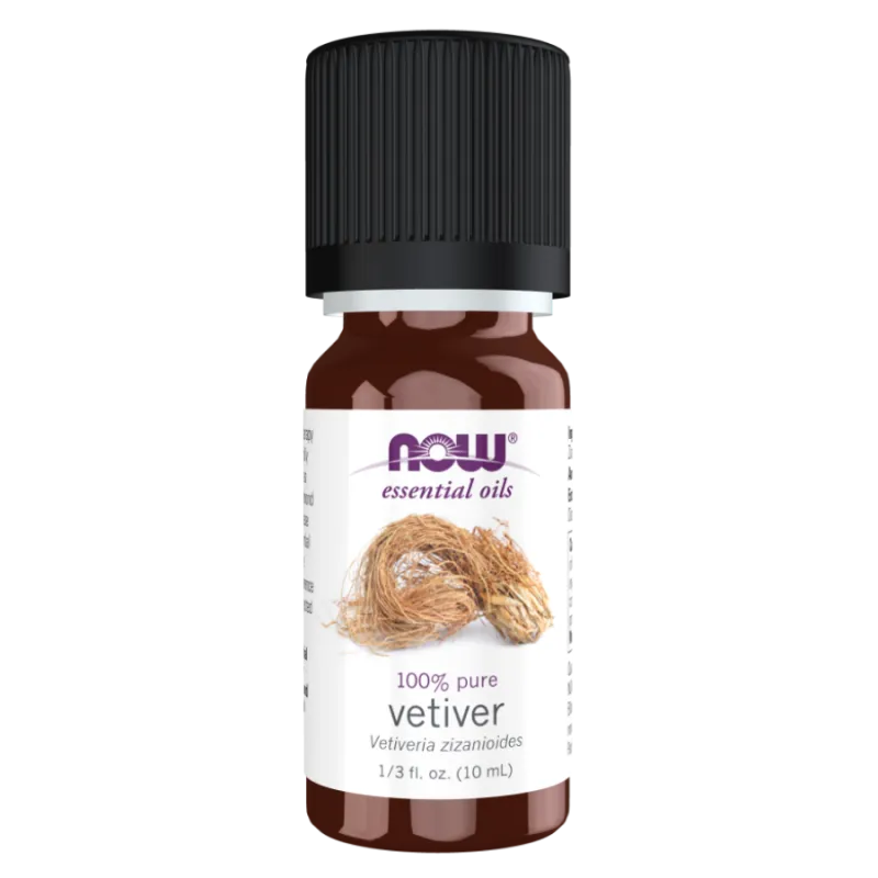 NOW Foods Vetiver Oil, 10mL | Unbeatable Prices, Daily Deals | VITASHOP