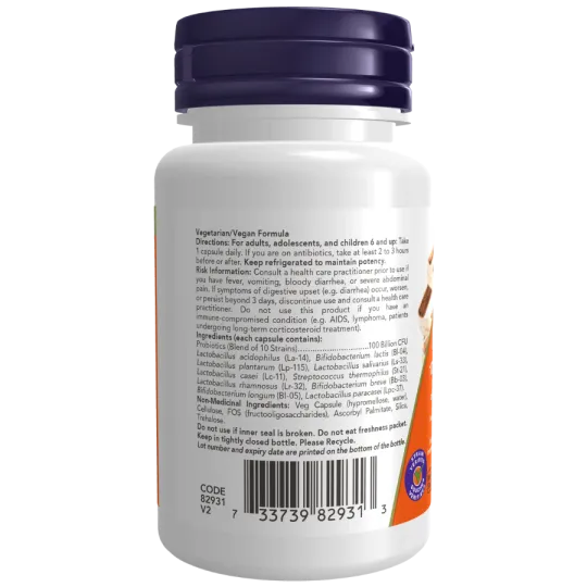 Probiotique-10 100 Milliards, 30 Veg capsule | Safest & Easiest Shopping Vitamins Online | VITASHOP