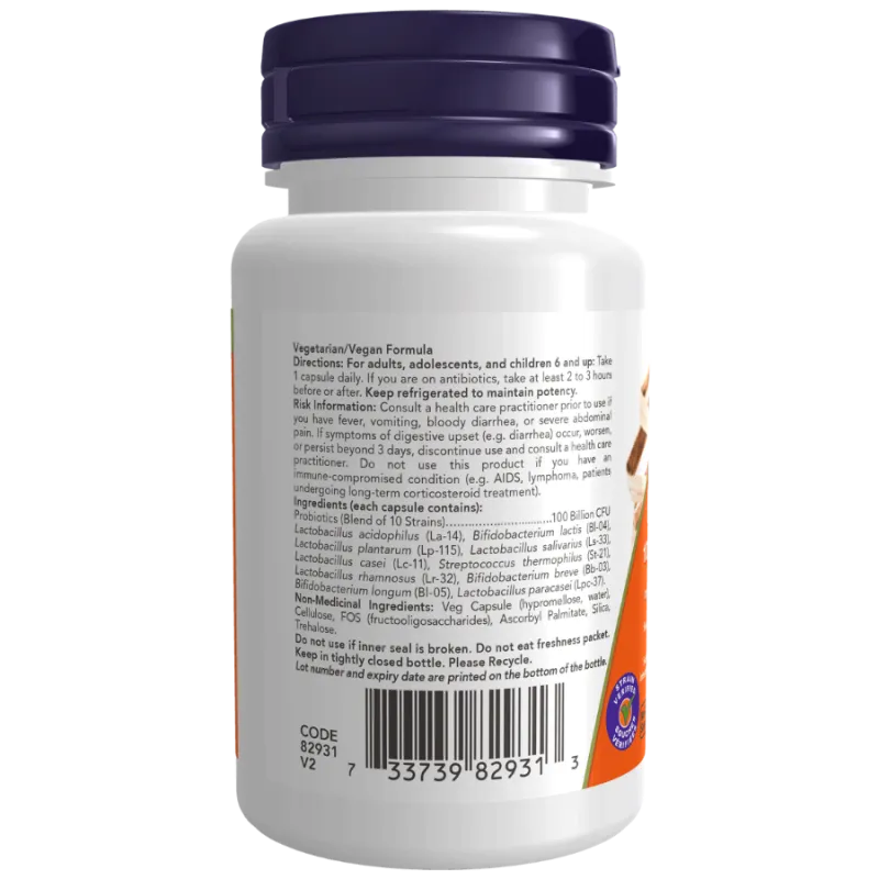 NOW Foods Probiotic-10 100 Billion, 30 Veg capsule | Unbeatable Prices, Daily Deals | VITASHOP