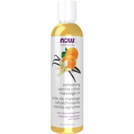 NOW Foods 나우 푸드 바닐라 시트러스 마사지 오일 237mL | 매일 업데이트되는 특가 상품 | VITASHOP