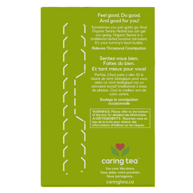 Thé Senna Bio, 24 Sachets | Safest & Easiest Shopping Vitamins Online | VITASHOP