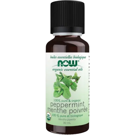 NOW Foods Organic Peppermint Oil, 30 mL | 每天不同折扣, 全网最低价格 | 种类齐全的保健品店铺 VITASHOP, 只有你想不到, 没有你买不到 !