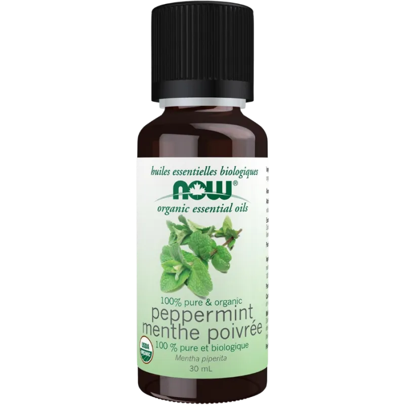 NOW Foods Organic Peppermint Oil, 30 mL | 每天不同折扣, 全网最低价格 | 种类齐全的保健品店铺 VITASHOP, 只有你想不到, 没有你买不到 !