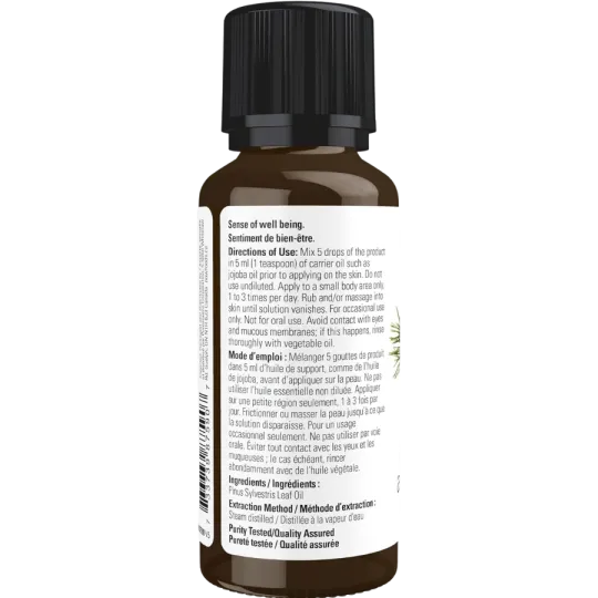 Huile d’aiguille de pin, 30 mL | Safest & Easiest Shopping Vitamins Online | VITASHOP