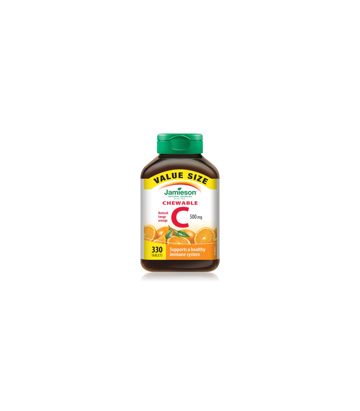 Jamieson Vitamin C 500 mg Tangy Orange VS 330 Chewable Tablets | 每天不同折扣, 全网最低价格 | 种类齐全的保健品店铺 VITASHOP, 只有你想不到, 没有你买不到 !