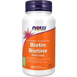 Biotine 5000 mcg, 60 Capsules | Safest & Easiest Shopping Vitamins Online | VITASHOP
