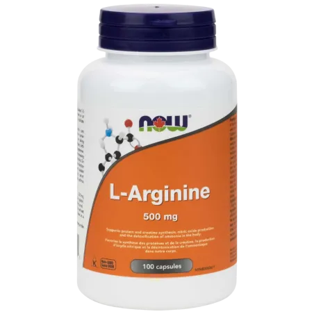NOW Foods 나우 푸드 L-아르기닌 500 mg, 100 캡슐 | 매일 업데이트되는 특가 상품 | VITASHOP