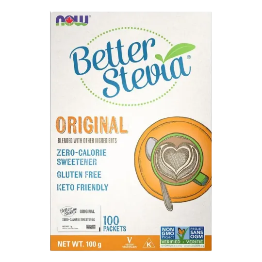 NOW Foods Stevia Extract Packets 1g*100 | Unbeatable Prices, Daily Deals | VITASHOP