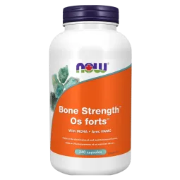 NOW Foods Bone Strength with MCHA, 240 Capsules | Unbeatable Prices, Daily Deals | VITASHOP