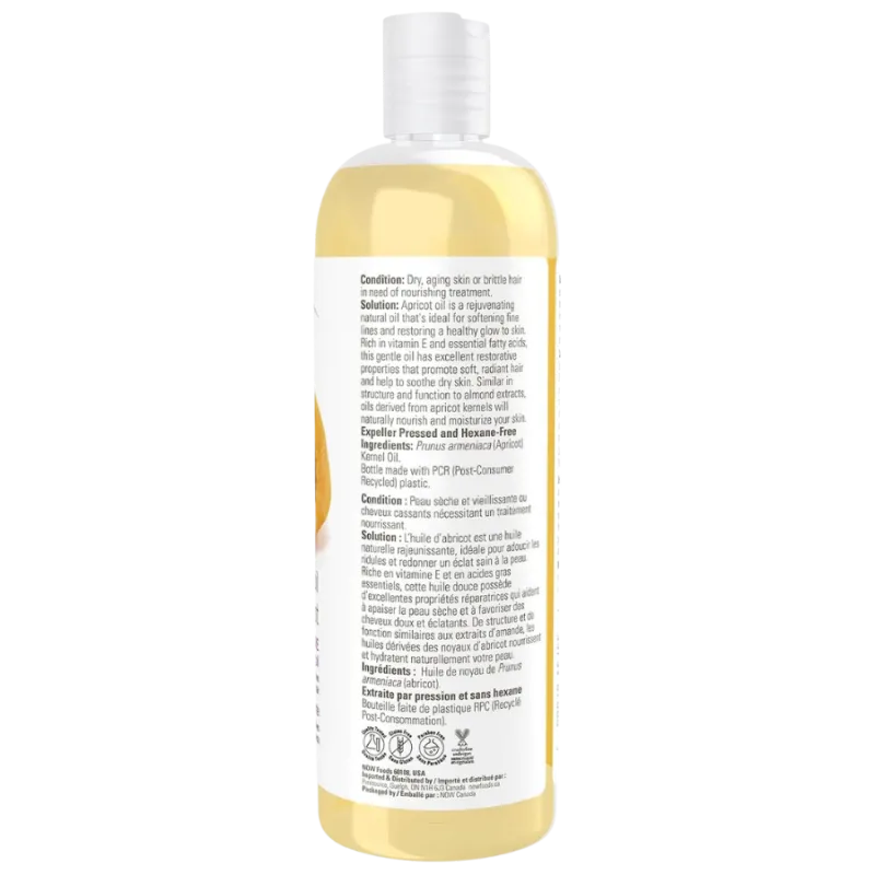 NOW Foods 나우 푸드 살구 오일, 473mL | 매일 업데이트되는 특가 상품 | VITASHOP