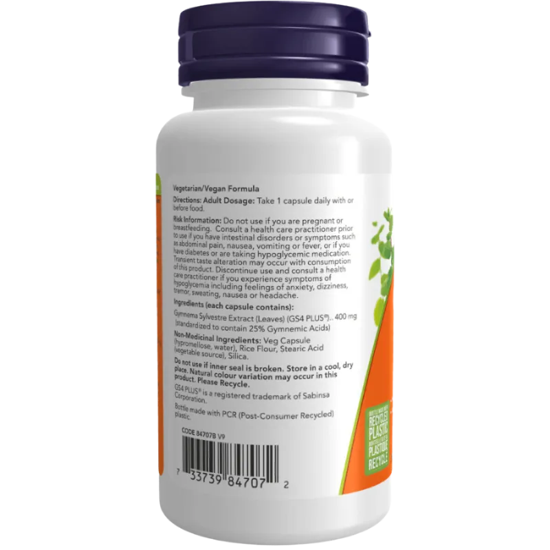NOW Foods 나우 푸드 짐네마 실베스트르 400mg, 식물성 캡슐 90정 | 매일 업데이트되는 특가 상품 | VITASHOP