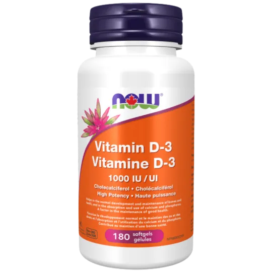 NOW Foods 나우 푸드 비타민 D-3 1,000 IU 180 소프트젤 | 매일 업데이트되는 특가 상품 | VITASHOP