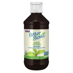 Organic BetterStevia Liquid, 237 mL | Safest & Easiest Shopping Vitamins Online | VITASHOP