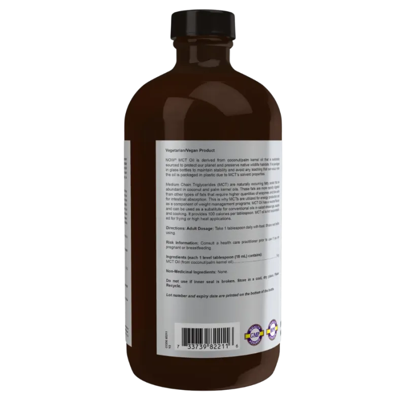 NOW Foods 나우 푸드 MCT 오일 리퀴드, 473mL | 매일 업데이트되는 특가 상품 | VITASHOP