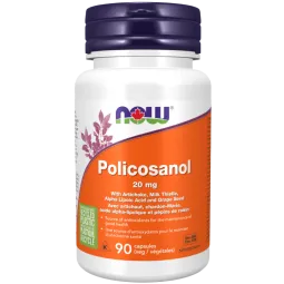 NOW Foods Policosanol 20 mg, 90 Veg Capsules | Unbeatable Prices, Daily Deals | VITASHOP