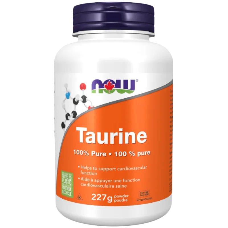 Taurine Pure Poudre, 227 g | Safest & Easiest Shopping Vitamins Online | VITASHOP
