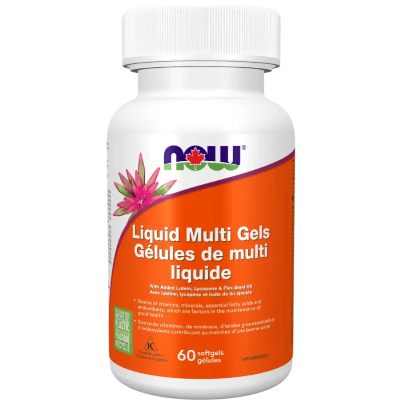 NOW Foods 나우 푸드 아마 오일 함유 액상 멀티 젤, 60 소프트젤 | 매일 업데이트되는 특가 상품 | VITASHOP