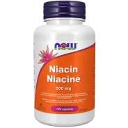 NOW Foods 나우 푸드 니아신 500 mg, 100 캡슐 | 매일 업데이트되는 특가 상품 | VITASHOP