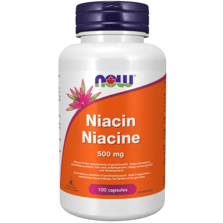 NOW Foods Niacin 500 mg, 100 Capsules | 每天不同折扣, 全网最低价格 | 种类齐全的保健品店铺 VITASHOP, 只有你想不到, 没有你买不到 !