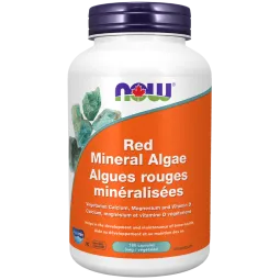 NOW Foods Red Mineral Algae, 180 Veg Capsules | Unbeatable Prices, Daily Deals | VITASHOP