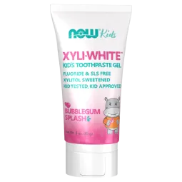 NOW Foods Kids Xyliwhite Toothpaste Gel Bubblegum Splash, 85 g | Unbeatable Prices, Daily Deals | VITASHOP