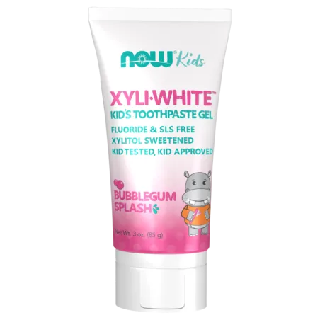 NOW Foods Kids Xyliwhite Toothpaste Gel Bubblegum Splash, 85 g | Unbeatable Prices, Daily Deals | VITASHOP