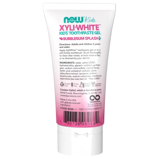 NOW Foods 나우 푸드 어린이 Xyliwhite 치약 젤 풍선껌 스플래쉬, 85g | 매일 업데이트되는 특가 상품 | VITASHOP
