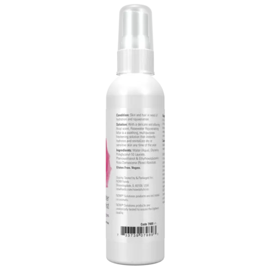 NOW Foods 나우 푸드 로즈워터 리쥬베네이팅 미스트, 118mL | 매일 업데이트되는 특가 상품 | VITASHOP