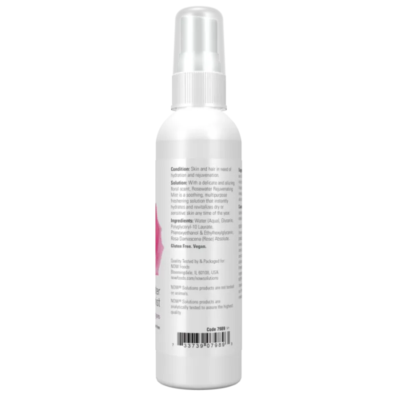 Brume rajeunissante à l’eau de rose, 118 mL | Safest & Easiest Shopping Vitamins Online | VITASHOP