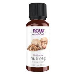 NOW Foods Nutmeg Oil, 30 mL | 每天不同折扣, 全网最低价格 | 种类齐全的保健品店铺 VITASHOP, 只有你想不到, 没有你买不到 !