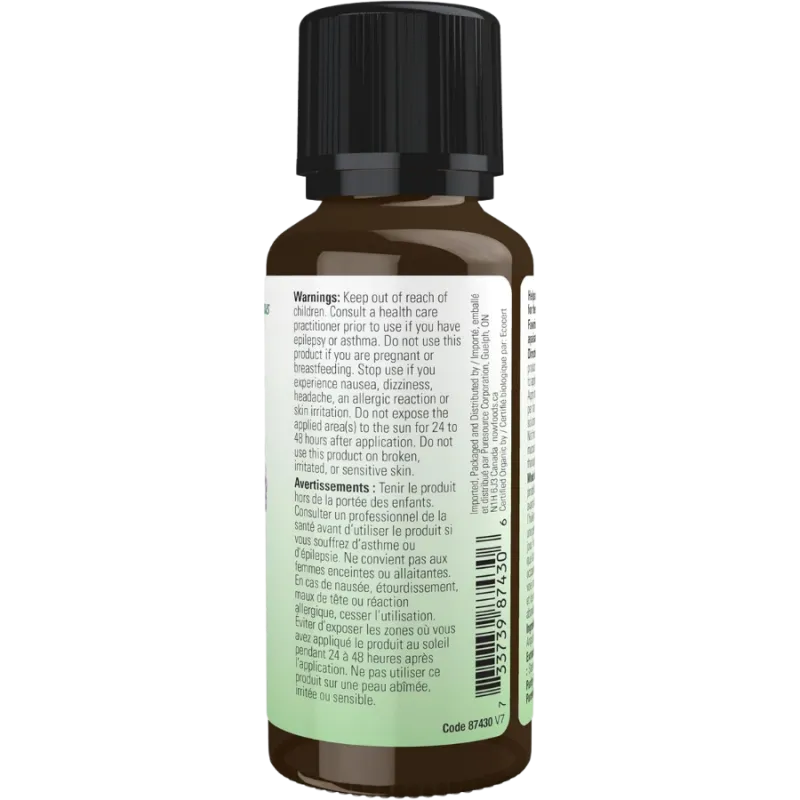 Huile de lavande biologique, 30 mL | Safest & Easiest Shopping Vitamins Online | VITASHOP