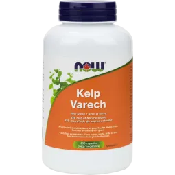 NOW Foods Kelp, 250 Veg Capsules | 每天不同折扣, 全网最低价格 | 种类齐全的保健品店铺 VITASHOP, 只有你想不到, 没有你买不到 !
