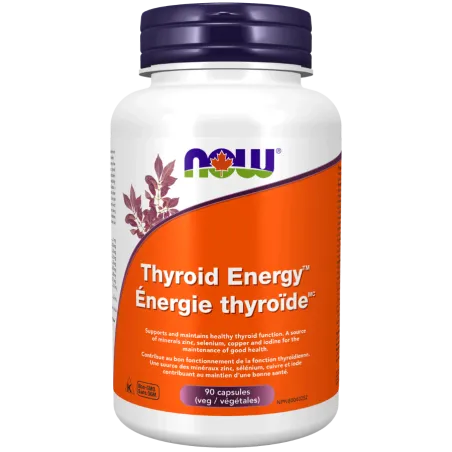 NOW Foods Thyroid Energy, 90 Capsules | 每天不同折扣, 全网最低价格 | 种类齐全的保健品店铺 VITASHOP, 只有你想不到, 没有你买不到 !