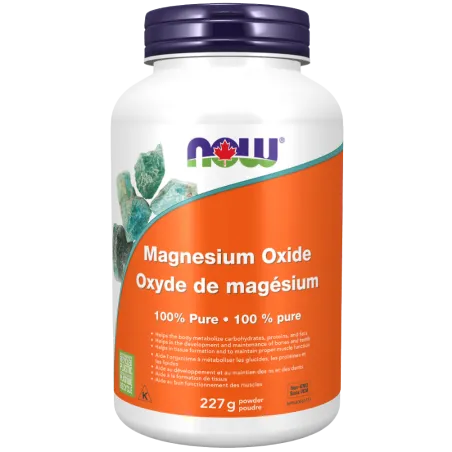 Poudre d’oxyde de magnésium, 227 g | Safest & Easiest Shopping Vitamins Online | VITASHOP