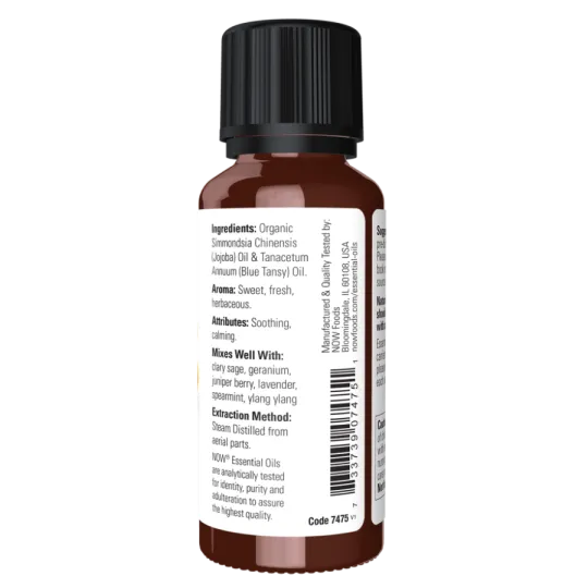 NOW Foods Blue Tansy Oil 10%, 30 mL | Unbeatable Prices, Daily Deals | VITASHOP