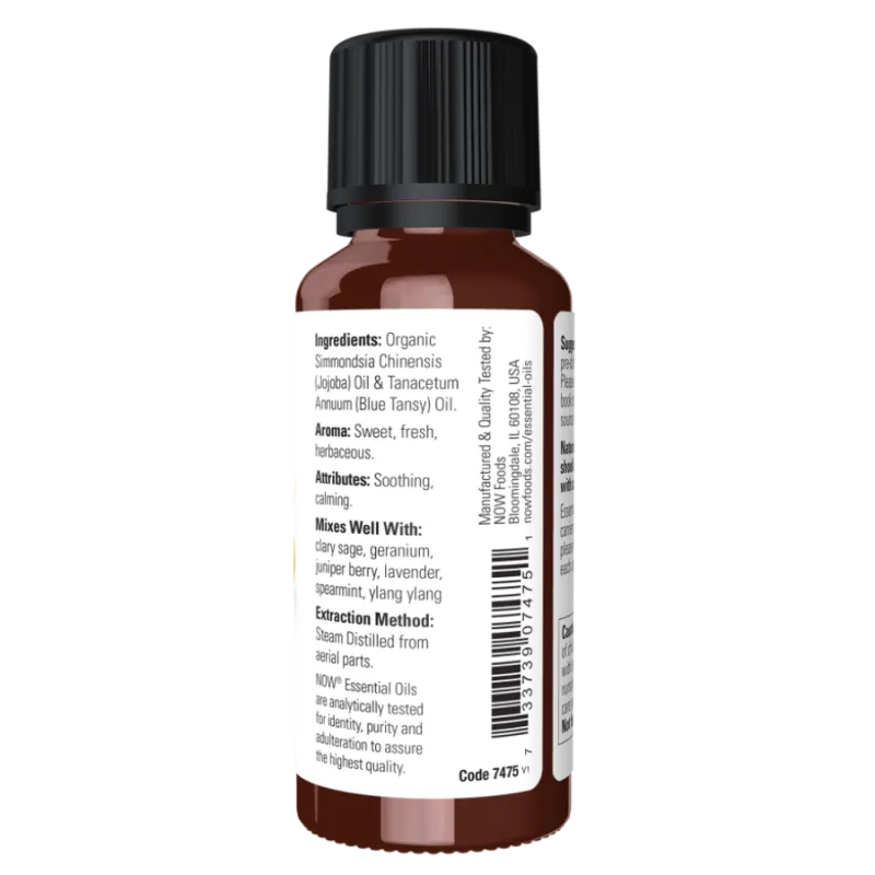 NOW Foods Blue Tansy Oil 10%, 30 mL | Unbeatable Prices, Daily Deals | VITASHOP