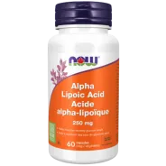 Acide alpha-lipoïque 250 mg, 60 gélules | Safest & Easiest Shopping Vitamins Online | VITASHOP