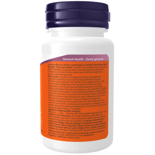 NOW Foods Melatonin 3 mg Peppermint Chewable, 180 Lozenges | 每天不同折扣, 全网最低价格 | 种类齐全的保健品店铺 VITASHOP, 只有你想不到, 没有你买不到 !