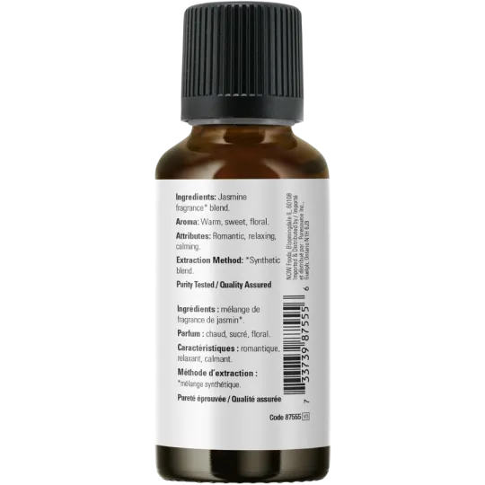 Huile de parfum de jasmin, 30 mL | Safest & Easiest Shopping Vitamins Online | VITASHOP