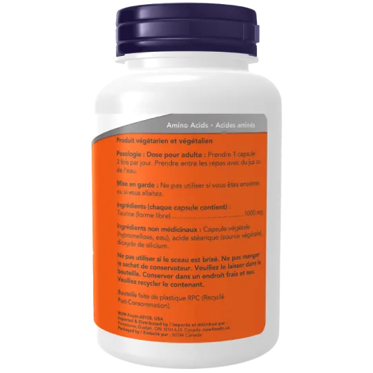 Taurine 1000 mg | Safest & Easiest Shopping Vitamins Online | VITASHOP