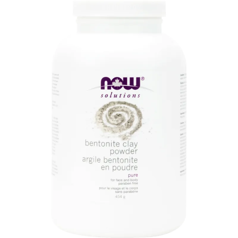 Poudre d’argile bentonite, 454 g | Safest & Easiest Shopping Vitamins Online | VITASHOP