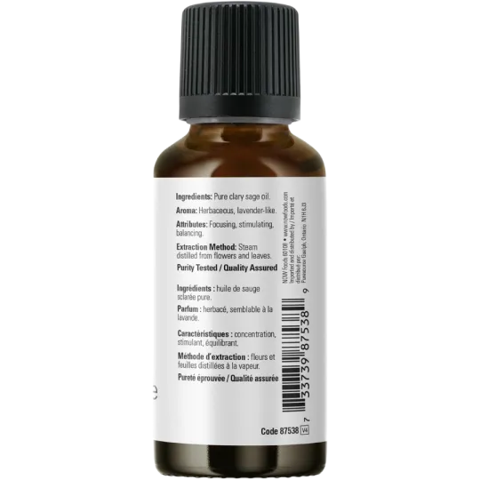 NOW Foods 나우 푸드 클라리 세이지 오일, 30mL | 매일 업데이트되는 특가 상품 | VITASHOP