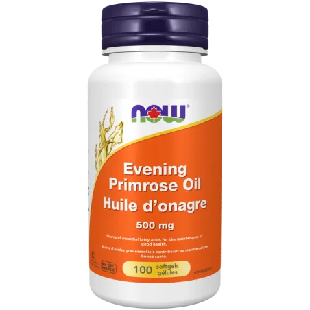 Huile d’onagre 500 mg, 100 gélules | Safest & Easiest Shopping Vitamins Online | VITASHOP