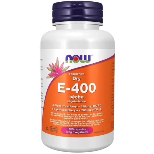 NOW Foods 나우 푸드 베지테리언 드라이 E-400 IU, 식물성 캡슐 100정 | 매일 업데이트되는 특가 상품 | VITASHOP