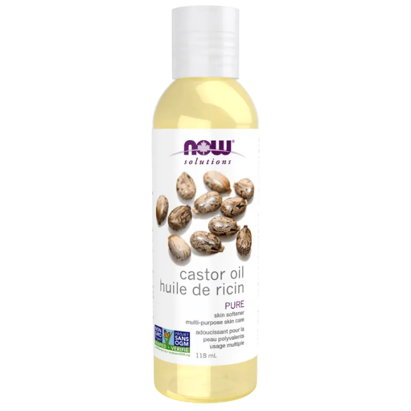NOW Foods Castor Oil, 118 mL | Unbeatable Prices, Daily Deals | VITASHOP