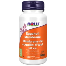 NOW Foods Eggshell Membrane NEM 500 mg, 60 Veg Capsules | Unbeatable Prices, Daily Deals | VITASHOP